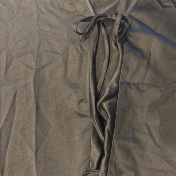 Victoria’s Secret kimono tie front Robe Love & VS white lettering - Picture 4 of 8